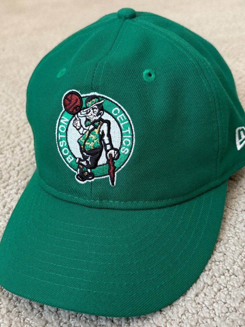 New Era Boston Celtics 59FIFTY Retro Crown Low Profile Fitted Hat Cap NBA 7 1/4